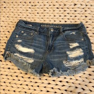 American Eagle jean shorts